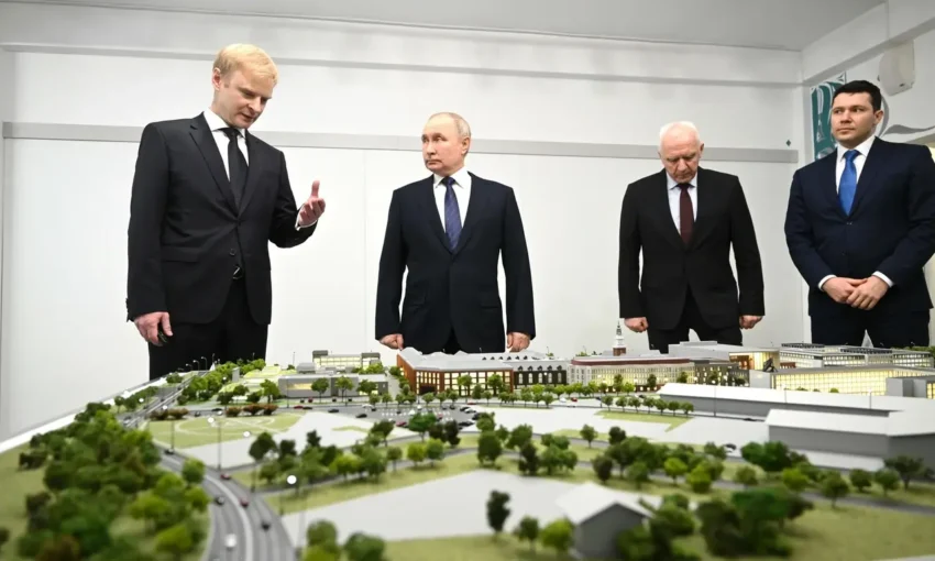 Путин посетил Калининград четыре раза за 5,5 лет