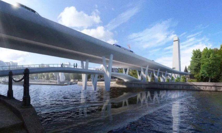 Три узких моста вместо эстакады