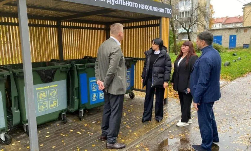 В Советске запустили эксперимент по раздельному сбору мусора
